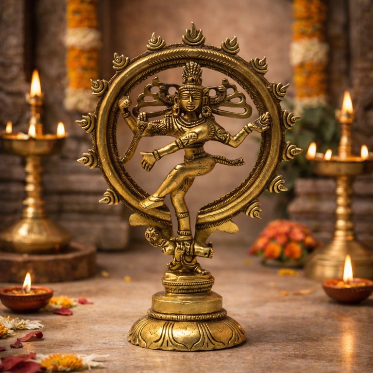 NATRAJ IDOL IN BRASS